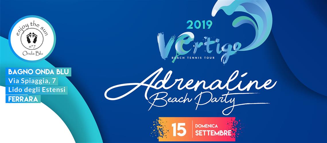 Adrenaline Beach Party - Torneo Beach Tennis Amatori