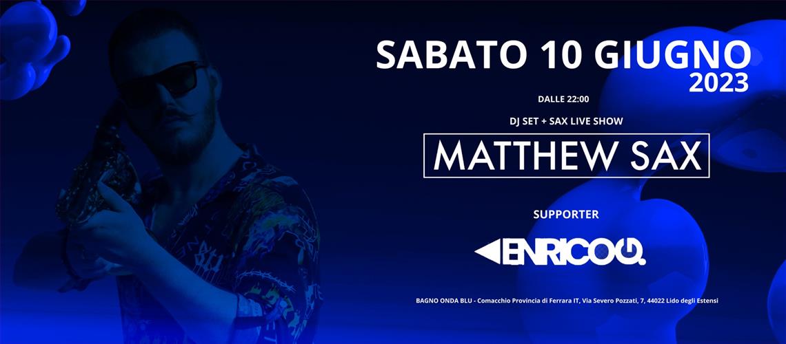 MATTHEW SAX live