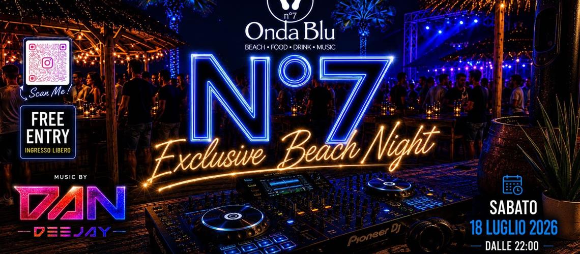 N°7 – Exclusive Beach Night