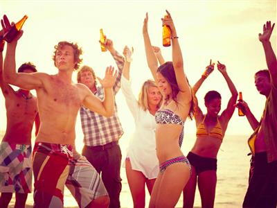 Festa in spiaggia
