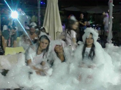 Schiuma Party al Bagno Onda Blu
